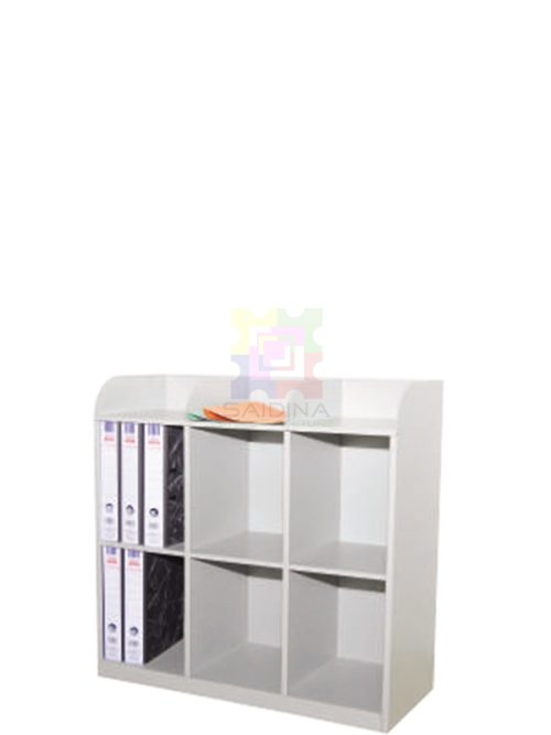 6 PIGEON HOLES SIDE TABLE