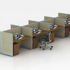 8 seater office workstation