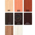 Woodgrain colour chart